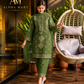 3 Pcs Women's Stitched Cotton Sequins Embroidered Suit