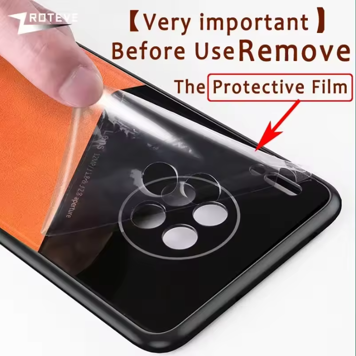 For iPhone 16 15 14 13 12 11 Pro Max Zroteve PU Leather Soft Frame PC Cover For iPhone16 Plus iPhone13 Mini SE 2 2020 2022 Case