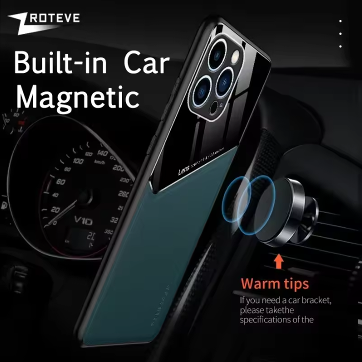 For iPhone 16 15 14 13 12 11 Pro Max Zroteve PU Leather Soft Frame PC Cover For iPhone16 Plus iPhone13 Mini SE 2 2020 2022 Case
