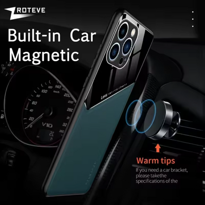 For iPhone 16 15 14 13 12 11 Pro Max Zroteve PU Leather Soft Frame PC Cover For iPhone16 Plus iPhone13 Mini SE 2 2020 2022 Case