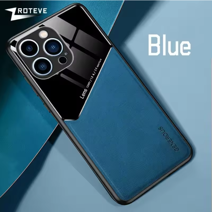 For iPhone 16 15 14 13 12 11 Pro Max Zroteve PU Leather Soft Frame PC Cover For iPhone16 Plus iPhone13 Mini SE 2 2020 2022 Case