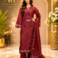 Rukh - U2A Embroidered Premium Lawn Suit - 4 Pcs Set