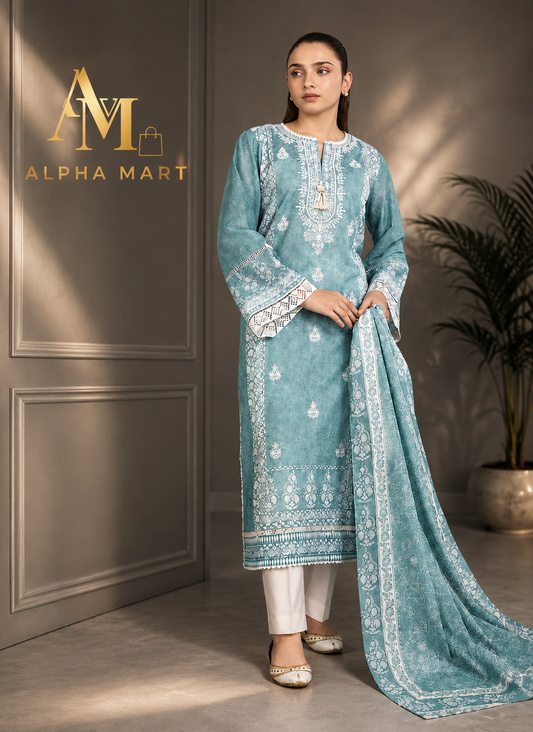 BLUE BLOOSAM 2-PIECE