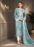BLUE BLOOSAM 2-PIECE